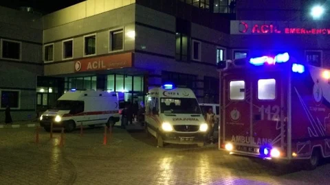 Van'da Hastanede Yangın