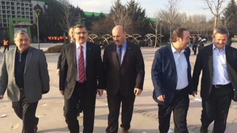 Hasan Türkyılmaz Ankara'da