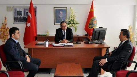 Başkan Tutal'dan İlçe Emniyet Müdürü'ne Ziyaret