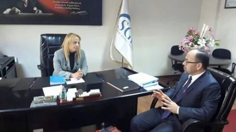 Almanya Zonguldaklılar Derneği Başkanı Karakulak'tan SGK'ya Ziyaret