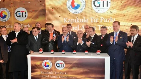Kapıkule Tir Parkının Temeli Atıldı