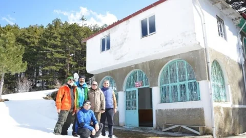 Başkan Erol Mehmet Yarar Muratdağı Termal Kayak Merkezi'ni İceledi