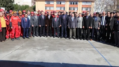 Aydın'da Deprem Tatbikatı Düzenlendi