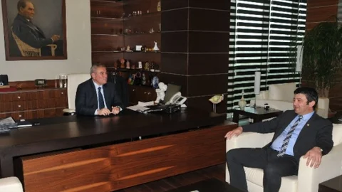 Kumluca Ticaret Ve Sanayi Odası'ndan ATSO Başkanı Çetin'e Ziyaret