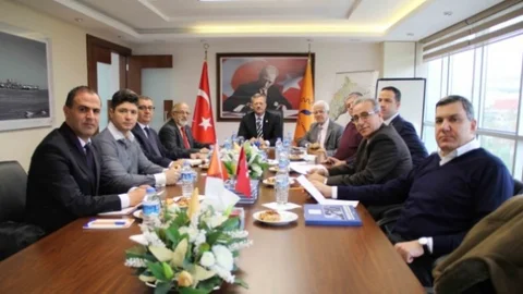 Toros Üniversitesi'nden Mtosb'ye Ziyaret