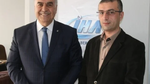 Ak Partili Akay'dan İHA'ya Ziyaret