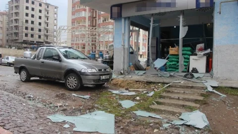 Tüpçü Dükkanında Korkutan Patlama 2 Yaralı