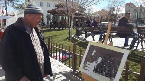 Saadet Partisi'nden Erbakan Resim Sergisi