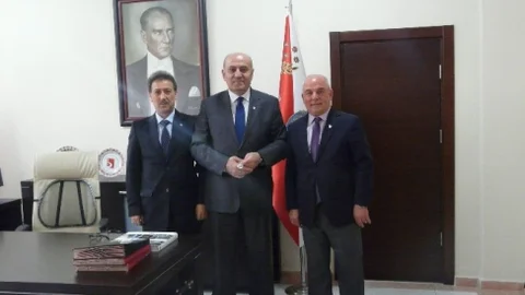 Bilecik'teki Spor Temsilcileri İl Emniyet Müdürünü Ziyaret Etti