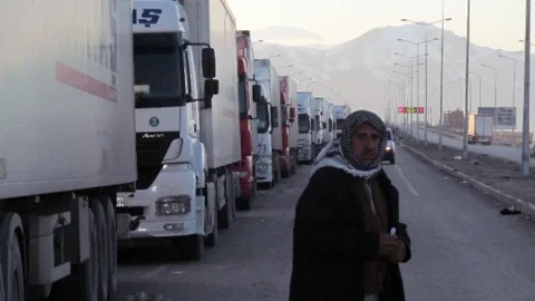 Tir Kuyruğu Yirmi Kilometreyi Aştı