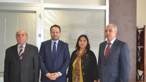 AK Parti Aday Adayı Anar'dan Başkan Uğur'a Ziyaret