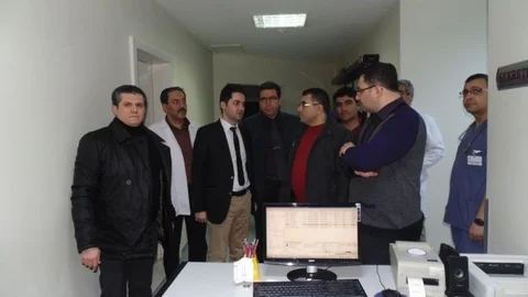 Bucak Devlet Hastanesi'ne Gece Denetimi