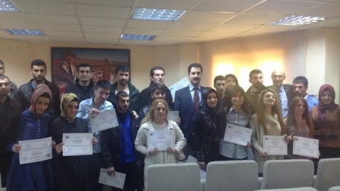 Batman'da 30 Kişiye Girişimcilik Sertifikası Verildi