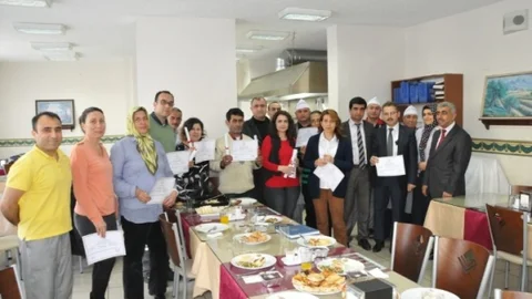 Orman Bölge Müdürlüğü'nde Aşçılık Kursu Sona Erdi