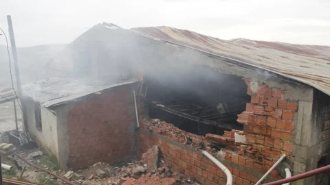 Tavuk Çiftliğinde Yangın