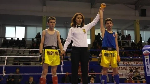 Muay Thaı Akdeniz Bölge Şampiyonası Tarsus'ta Yapıldı
