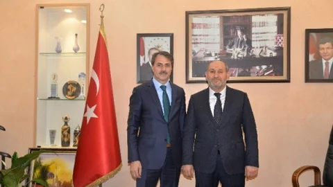 Başkan Alemdar'dan Püsküllü'ye Ziyaret