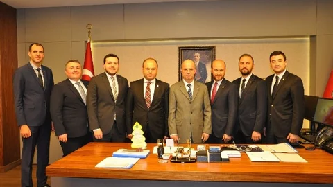 Gagiad Yönetim Kurulu Emniyet Müdürü Erhan Gülveren'le Görüştü