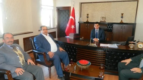 Başkan Koçak'tan Kaymakam Duruk'a Ziyaret