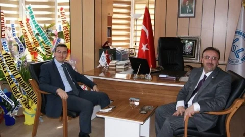 Kaymakam Keçeli'den Müftü Arcaklıoğlu'na Ziyaret