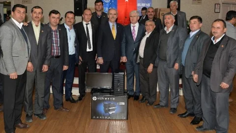 Büyükşehirden Muhtarlara Teknoloji Desteği