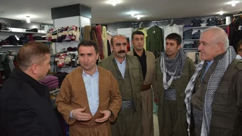 Hakkari Esnafına ‘Kobani' Teşekkürü