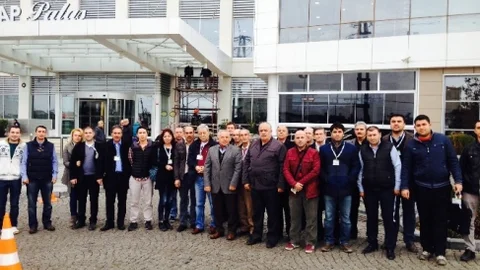 Bozüyük TSO Üyeleri 27.'inci Unıcera Seramik Fuarı'nı Ziyaret Ettiler