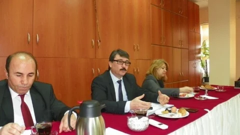 Milli Eğitim Müdürlüğünde Değerlendirme Toplantısı