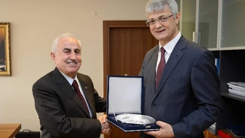 Büyükelçi Türkoğlu Ve Hızlan'dan Edirne Valisi Şahin'e Ziyaret
