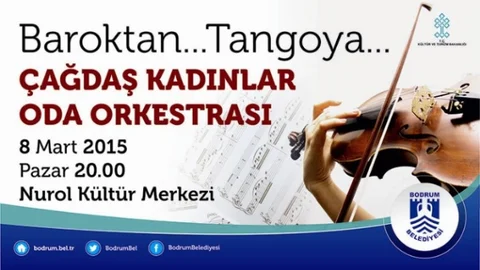 Bodrum'da Dünya Kadınlar Günü Konseri