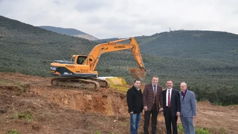 Gemlik Bölge Hastanesi Hafriyatı Başladı