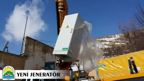 Tatvan'ın En Büyük Su Deposunun Jeneratörü Güçlendirildi