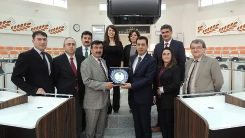 Çorum Smmmo'dan Ticaret Borsası'na Ziyaret