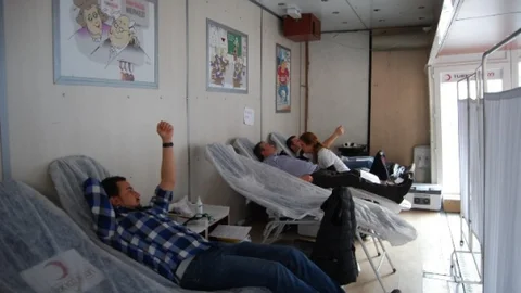 Malkara'da Kan Bağışı Kampanyası Düzenlendi