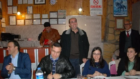 Saim Nergiz'e Veda Yemeği