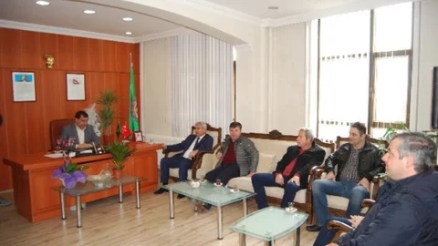 Malkara TSO Yönetiminden Ziraat Odası Başkanı Gündüz'e Ziyaret