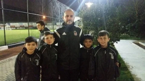 Çanakkaleli Yavru Kartallar Beşiktaş A Takımını Ziyaret Etti