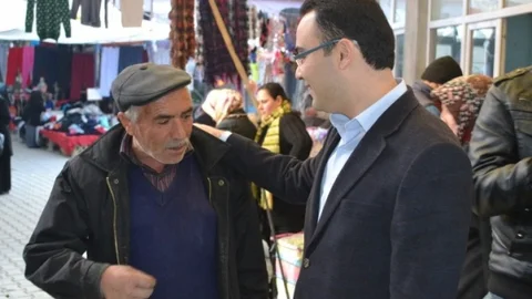 Palabıyık Pazar Esnafını Gezdi