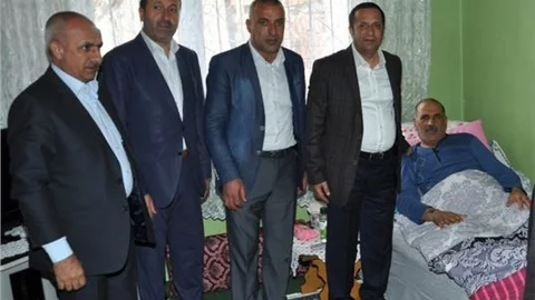 Başkan Toltar'dan Hasta Ziyareti