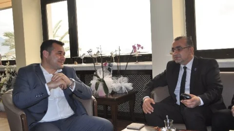 Muhasebecilerden Başkan Yücel'e Ziyaret