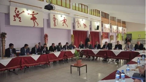 İlçe Milli Eğitim Müdürleri Toplantısı Pınarbaşı'da Yapıldı