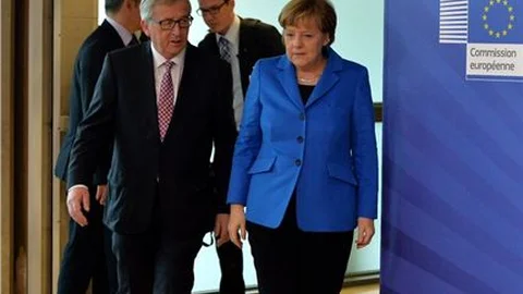 Almanya Başbakanı Merkel Brüksel'de