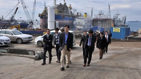 Japon Heyeti Gemisander'i Ziyaret Etti