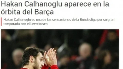 Hakan Barcelona'nın Listesine Girdi