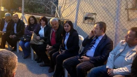 Eş Başkanlar Mutlu Ve Türk 'çadır Otogarını' Ziyaret ETİ