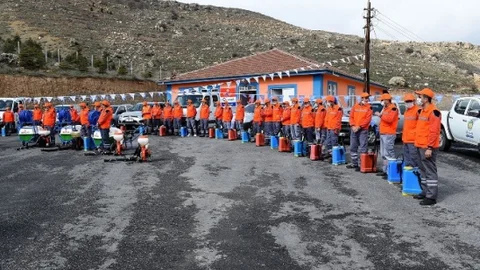 2015 Yılı Haşereyle Mücadele Çalışmalarına Başlanıldı