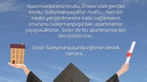 Süleymanpaşalı Üniversite Öğrencilerine Burs Desteği