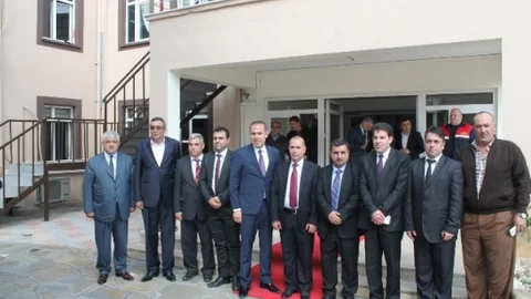 Türkmenler'den Sözlü'ye Teşekkür Ziyareti