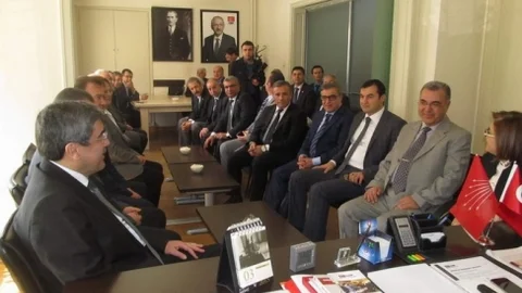 Şahin Ve Özkeçeci'den CHP'ye İadeyi Ziyaret