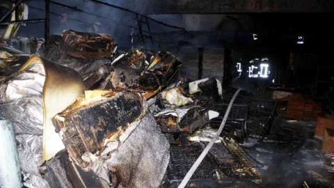 Kayseri'deki Yangın 4 Saat Sonra Söndürüldü